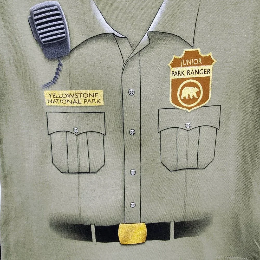 kid 'u' not Kids‎ 4T Park Ranger T-Shirt & Short Set NWOT